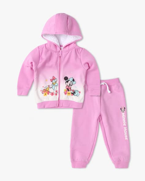 Pink Mickey Mouse Tracksuit Ladies LC WAIKIKI Elastic Waist Minnie