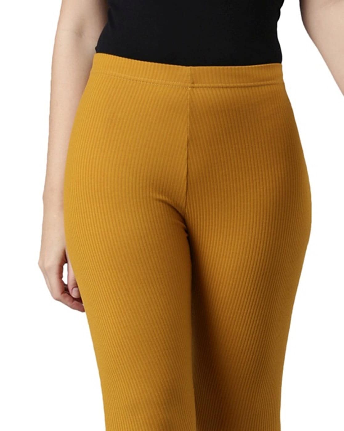 Buy Ecru Leggings for Women by GO COLORS Online