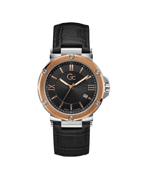 Y61005G2MF Analogue Wrist Watch with Leather Strap