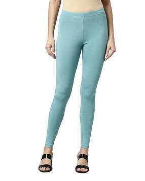 go colors Cropped Mid-Calf Length Leggings-picture-13