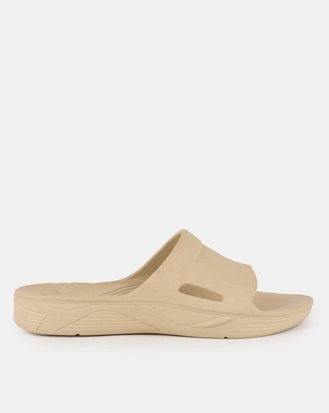 Buy Beige Flip Flop Slippers for Men by SSPOT ON Online Ajio