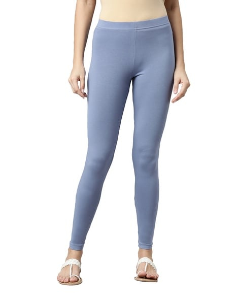Buy Go Colors Women Green Solid Stretch Leggings Online at Best Prices in  India - JioMart.