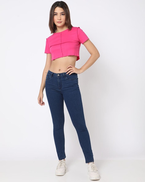 Buy Blue Jeans & Jeggings for Women by YOUSTA Online