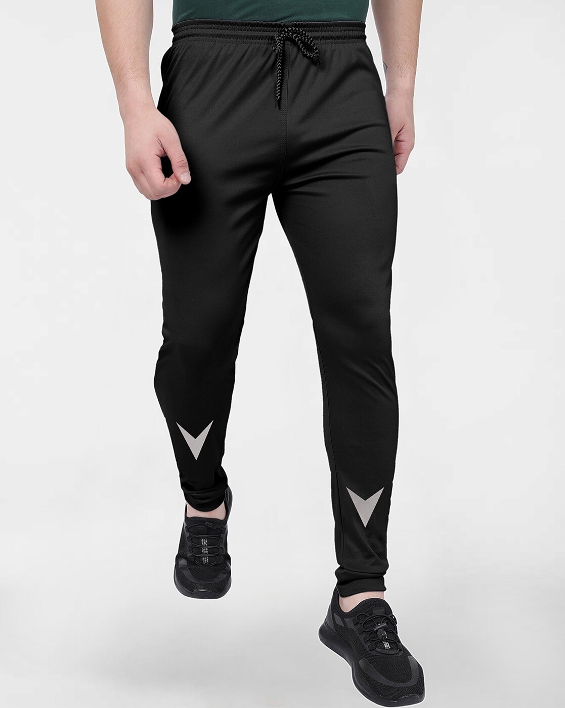 Buy Black Track Pants for Men by SELVIA Online