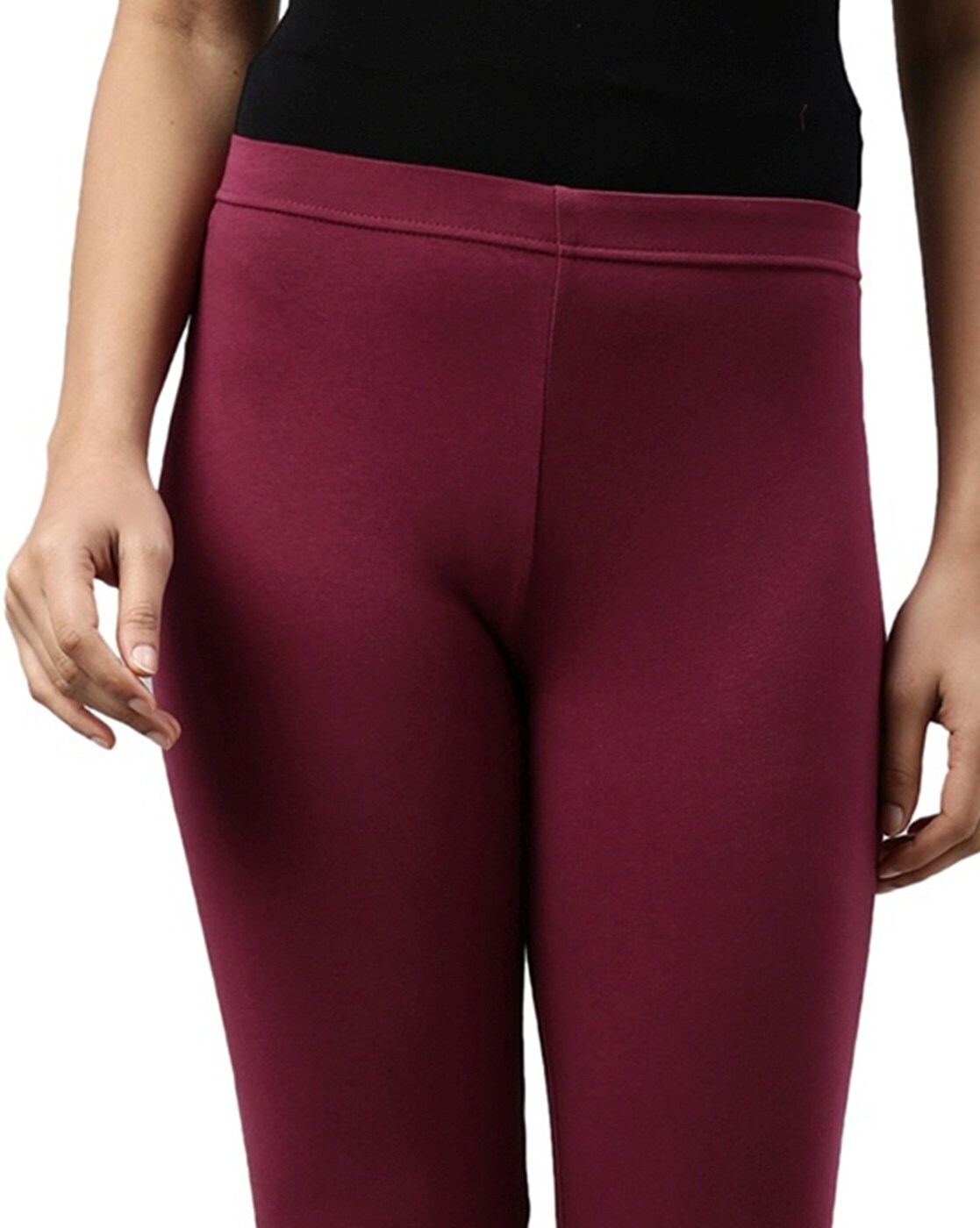 Buy Mustard Leggings for Women by GO COLORS Online