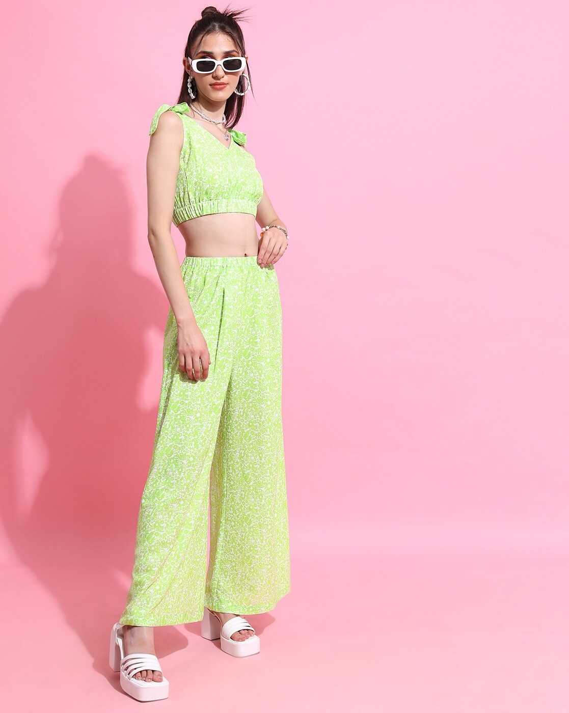 Buy Lime Green Suit Sets for Women by Ketch Online