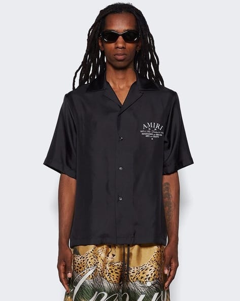 Arts District Silk Regular Fit Shirt