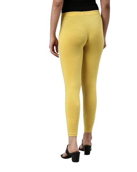 Buy Purple Leggings for Women by GO COLORS Online