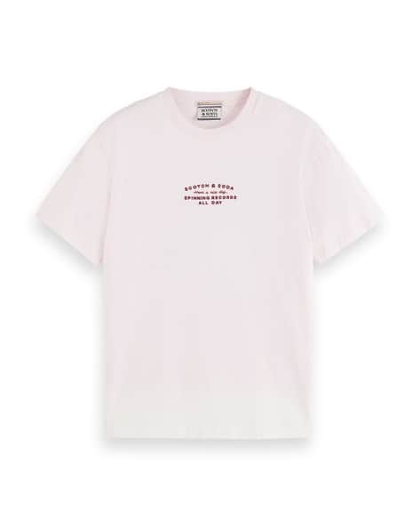 “Scotch & Soda” SSグラフィックTシャツ White/Record Scotch & Soda” SSグラフィックTシャツ White/Record (Scotch