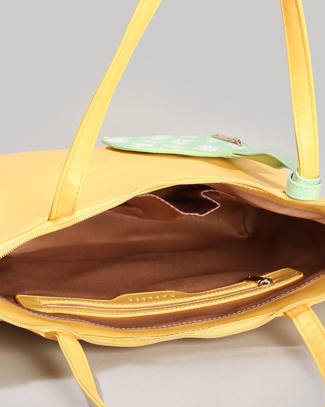 A.P.C. Half-moon Leather Bag in Yellow | Lyst