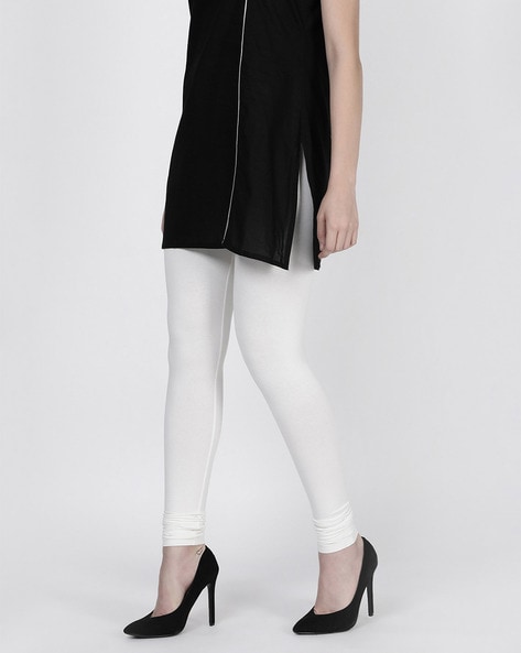 Buy Cream Leggings for Women by Twin Birds Online