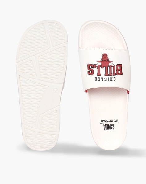 Buy White Red Flip Flop Slippers for Men by PERFORMAX Online