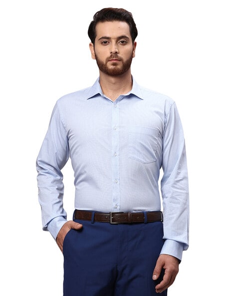 Men Checked Slim Fit Shirt