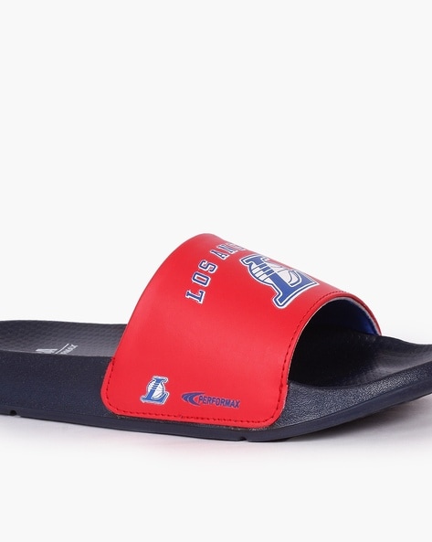 Men NBA Los Angeles Basketball Slides