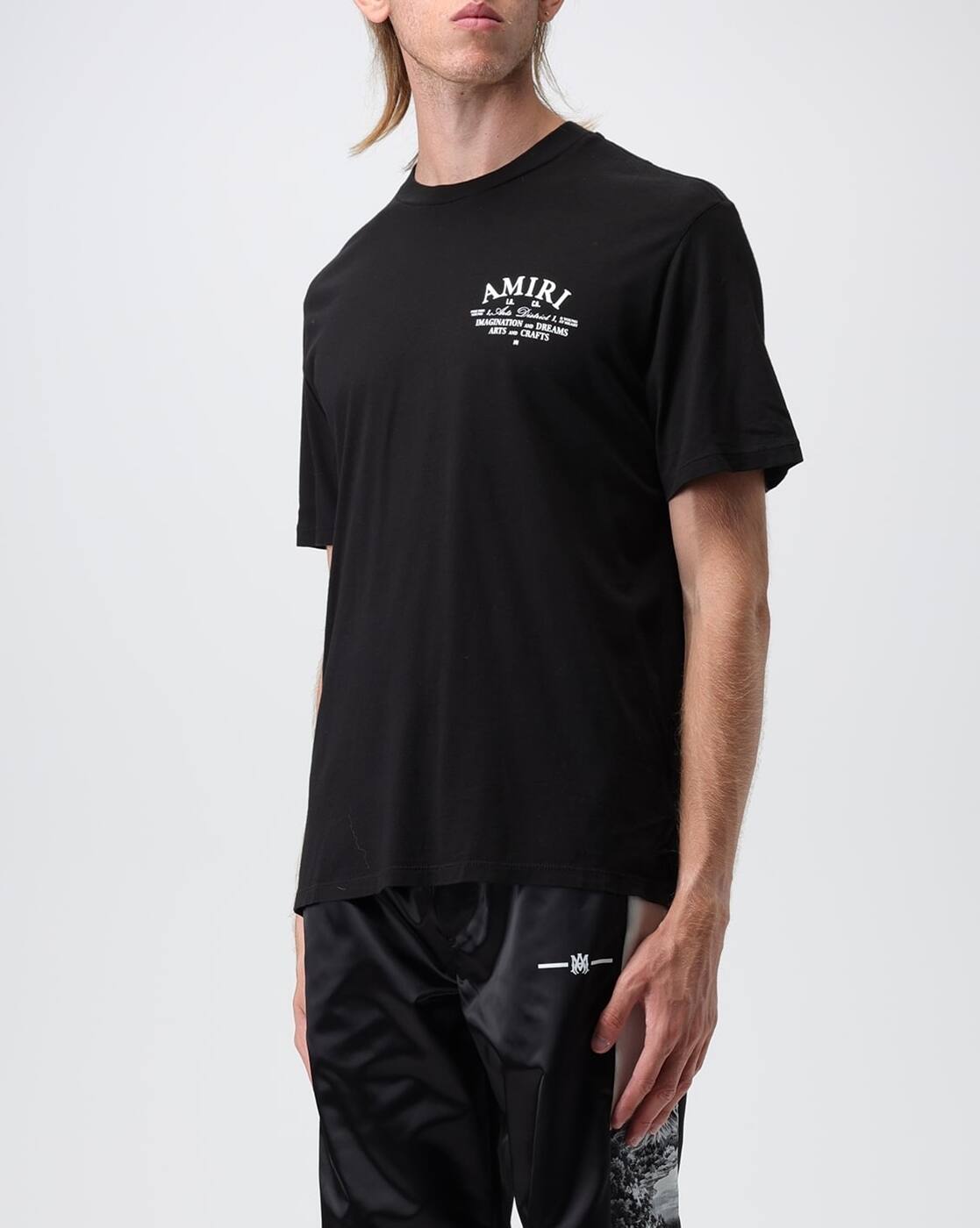 Buy AMIRI Arts District Cotton Regular Fit Tshirt | Black
