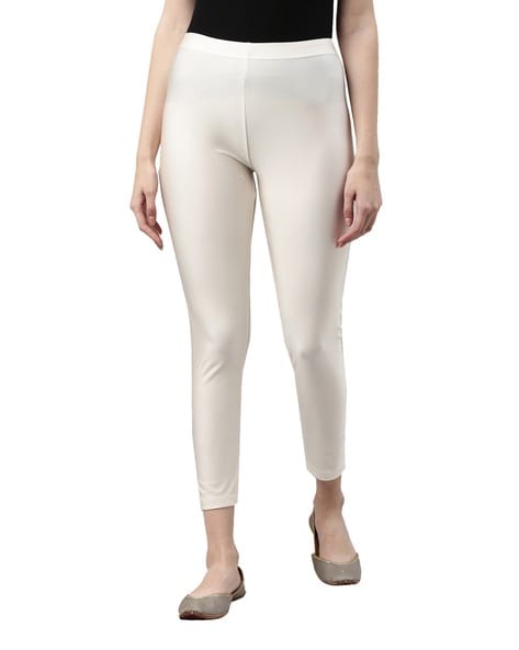 Buy Women Cream Solid Thermal Lower Online in India - Monte Carlo