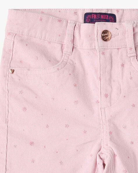 Buy Xpose Women Dusty Pink Regular Fit Solid Linen Trousers online