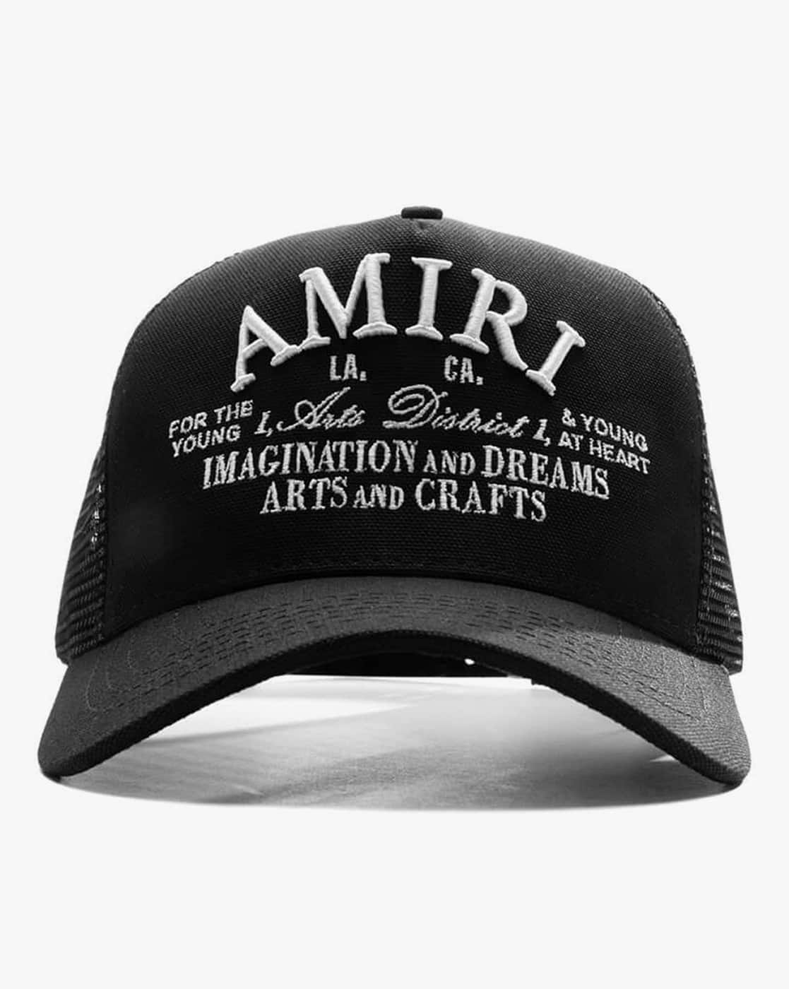 Buy AMIRI Arts District Baseball Cap | Black Color Men | AJIO LUXE