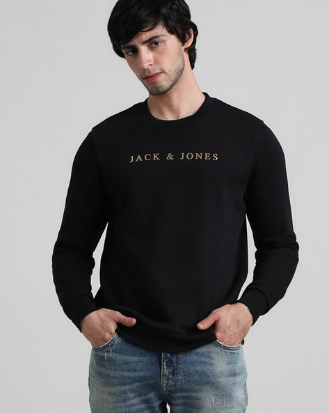 Buy Jet Black Sweatshirt & Hoodies for Men by Jack & Jones Online