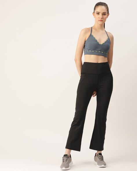 Buy Black Track Pants for Women by Femea Online