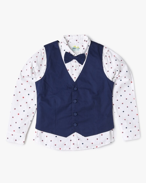 Boys shirt sale and waistcoat