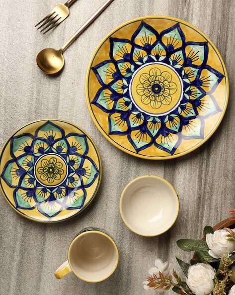 Buy Multicoloured Serveware for Home Kitchen by The Decor Mart