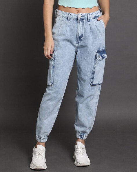 Korean Style Baggy Jeans Woman High Waist Wide Leg Casual Straight Trousers  Women Big Size Washed Solid Denim Pants Women | Trousers women, Straight  trousers, Denim pants women