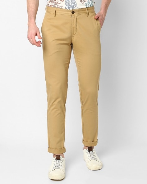 CEO Chino Classic Pocket Cotton Stretch Pants Navy – Collars & Co.
