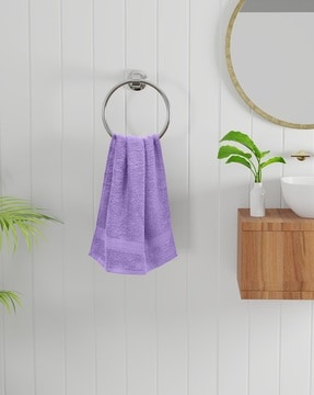 Purple hand discount towels for bathroom