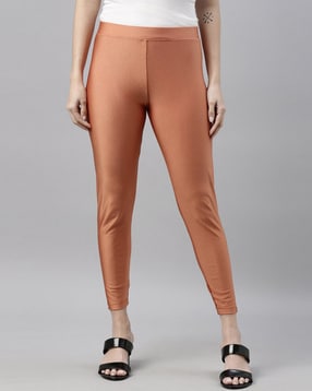 Buy Cream Leggings for Women by Twin Birds Online