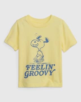 gap kids Snoopy Print Crew-Neck T-Shirt-picture-11