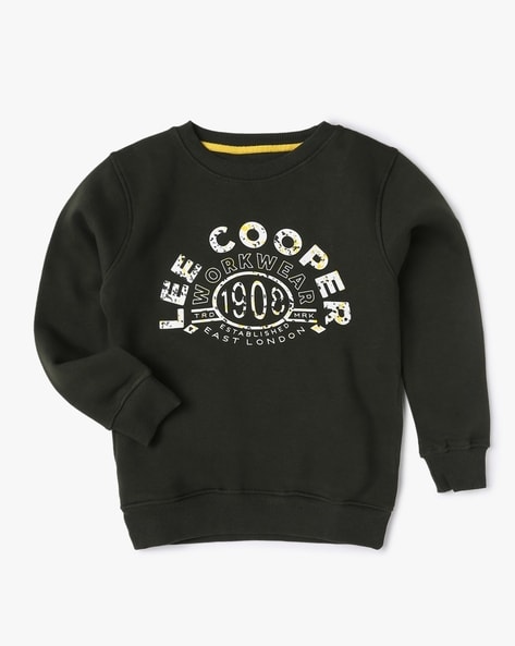 Lee Cooper Logo Print Sweatshirt