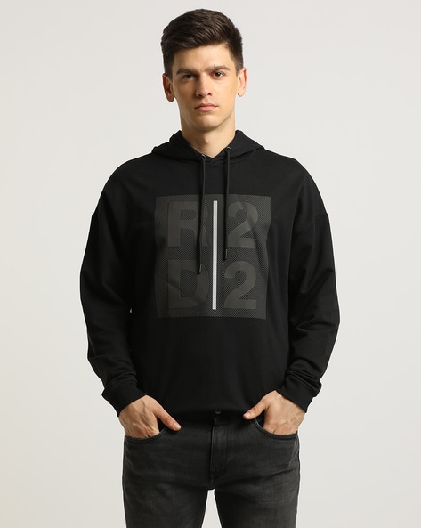 Buy Black Sweatshirt Hoodies for Men by ALTHEORY Online Ajio