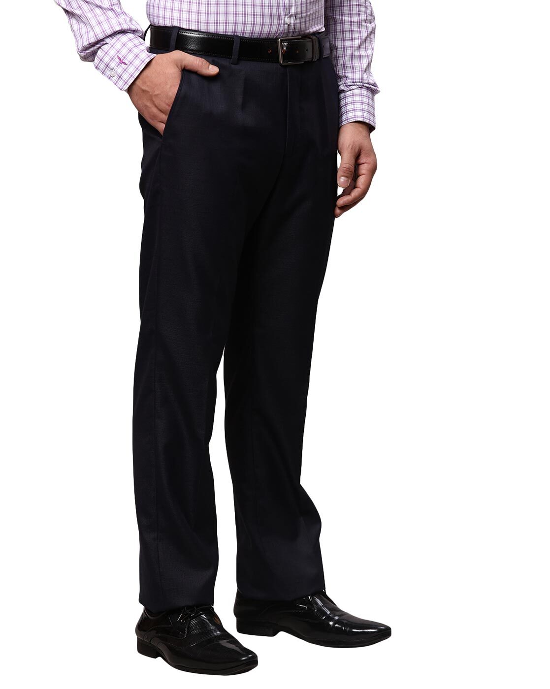 Buy online Grey Solid Formal Trouser from Bottom Wear for Men by Park Avenue  for ₹2299 at 0% off | 2024 Limeroad.com