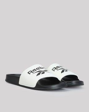 Buy Black White Sandals for Men by Reebok Online Ajio