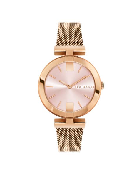 Ted baker Analogue Watch with Metallic Strap-BKPDAF204