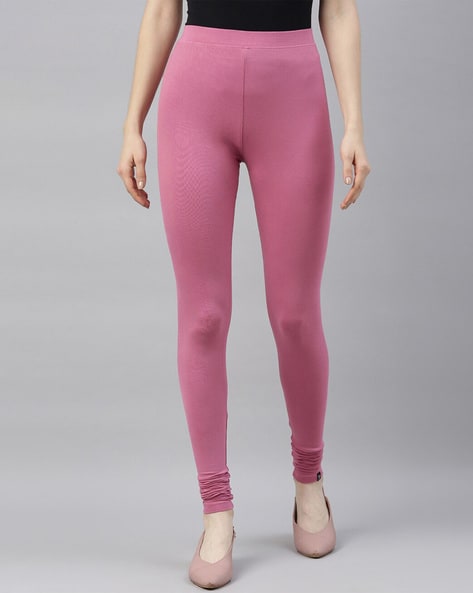 Buy BuyNewTrend Pure Cotton Pink Black Ankle Length Women Legging-Pack of 2  Online at Best Prices in India - JioMart.