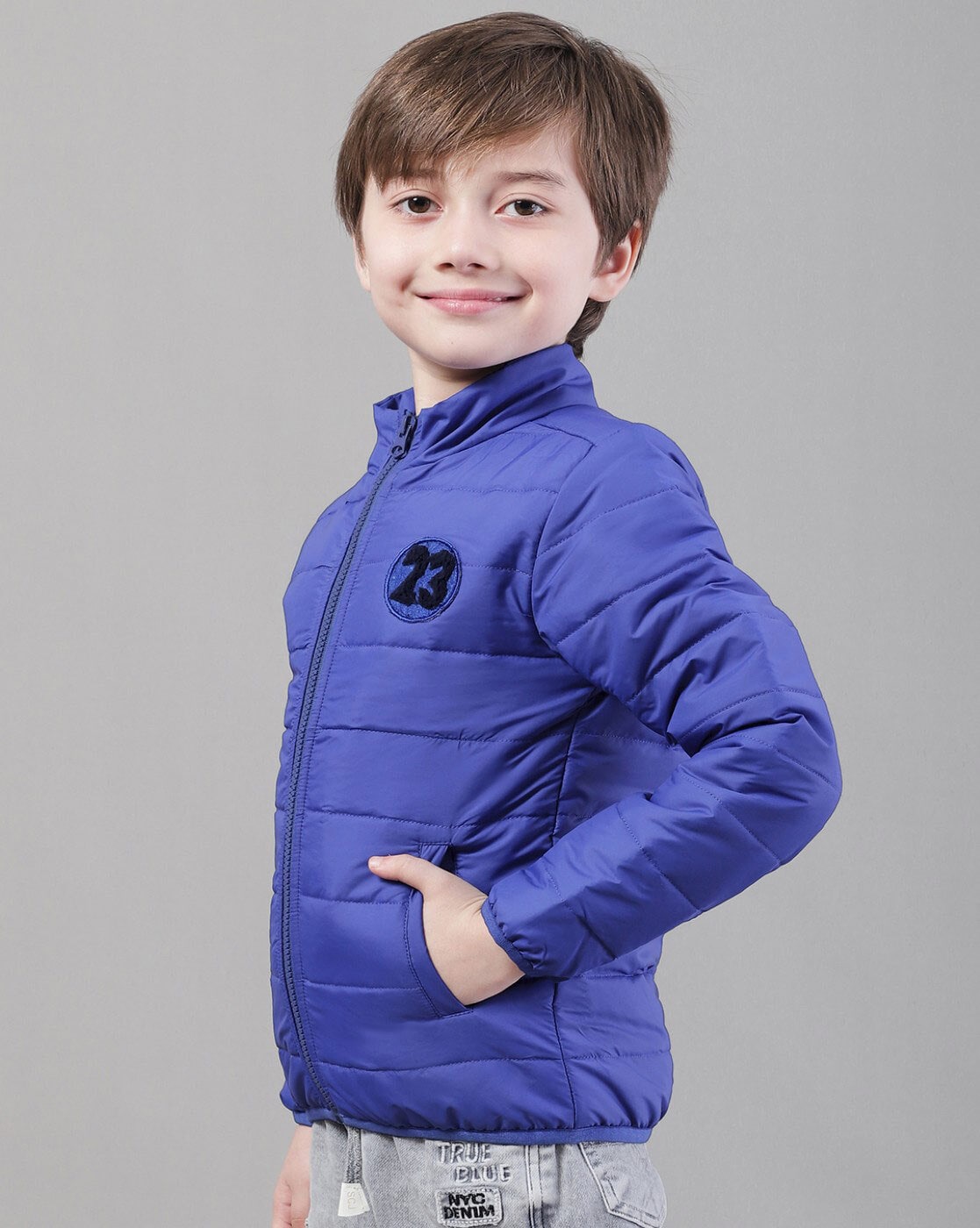 Buy Sikander-Boys Blue Colour Jacket fit for 10 Year Kids at Amazon.in