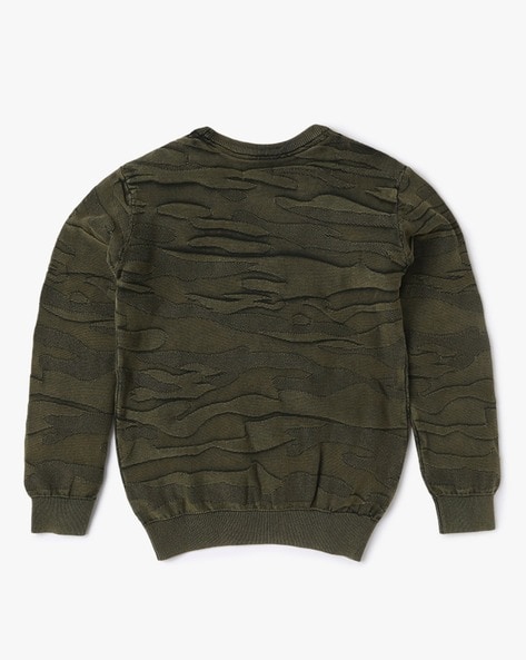 Buy Olive Green Sweaters Cardigans for Boys by LEE COOPER Online Ajio