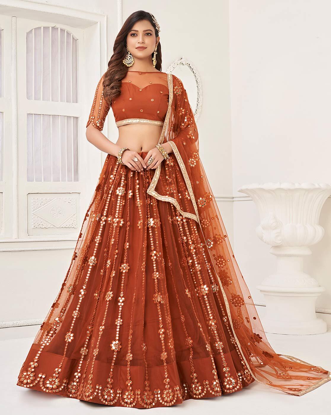 Brocade Lehenga Archives - Rawat Store