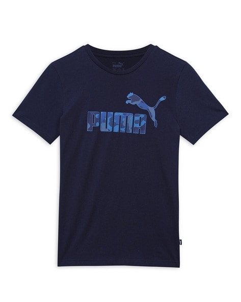 Puma Solid Crew- Neck T-shirt