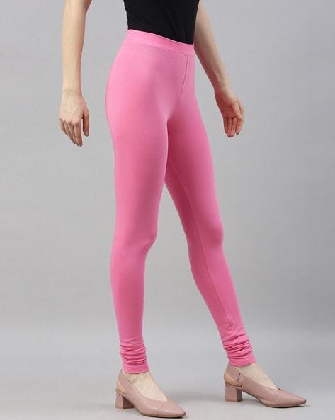 Buy Pink Leggings for Women by Kappa Online | Ajio.com
