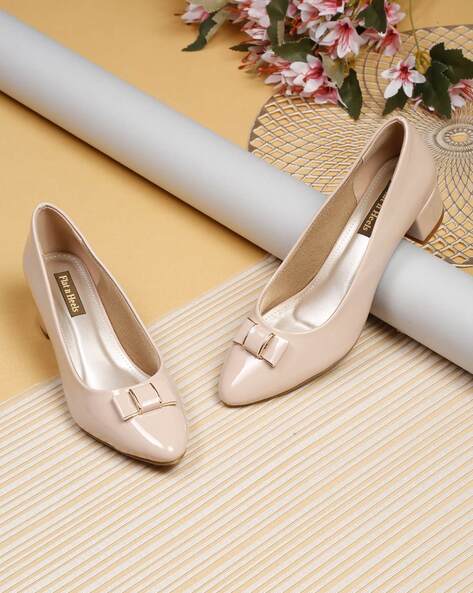 Flat high on sale heel shoes