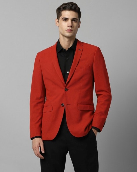 Slim Fit Single-Breasted Blazer