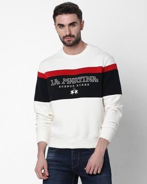 la martina Logo Print Regular Fit Sweatshirt-picture-24