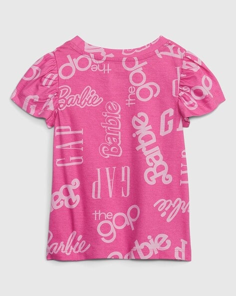 Barbie logo deals t shirt