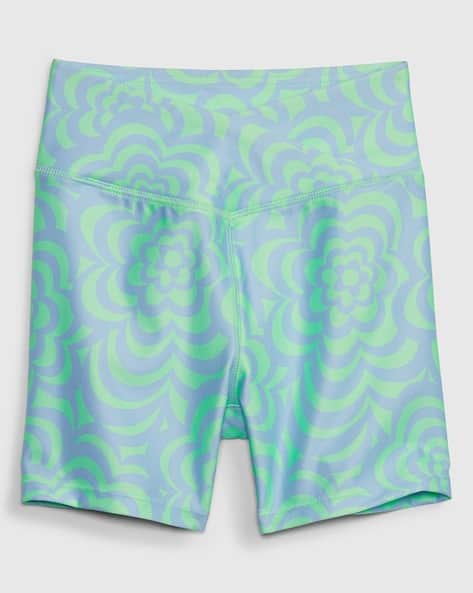 Gap Kids Girls Printed Slim Fit Biker Shorts