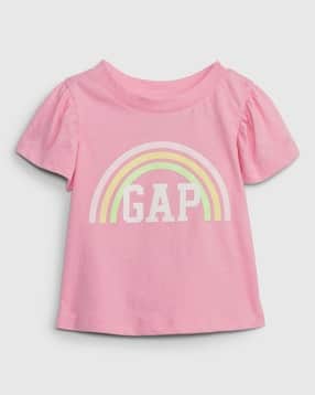gap kids Logo Print Crew-Neck T-Shirt-picture-20