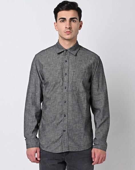 Buy Black Shirts for Men by GAP Online | Ajio.com