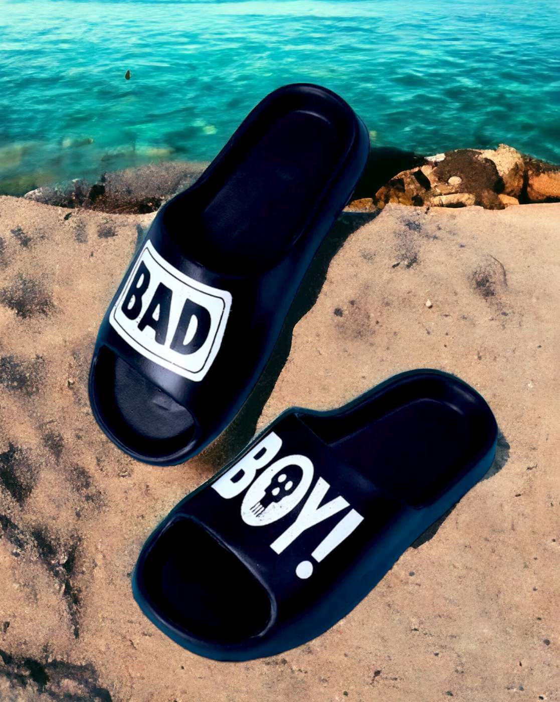 Bad deals boy slippers